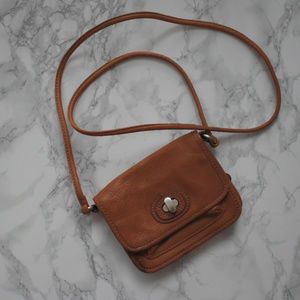 Fossil Leather Crossbody Bag